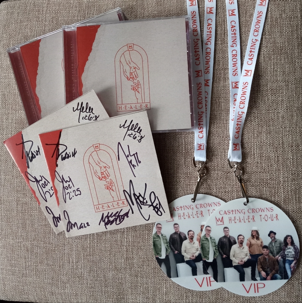 Casting Crowns CD, Autograph bundle